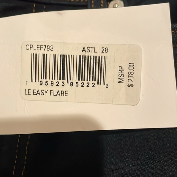 Frame Denim Le Easy Flare Wide Leg Jeans - Picture 3 of 4